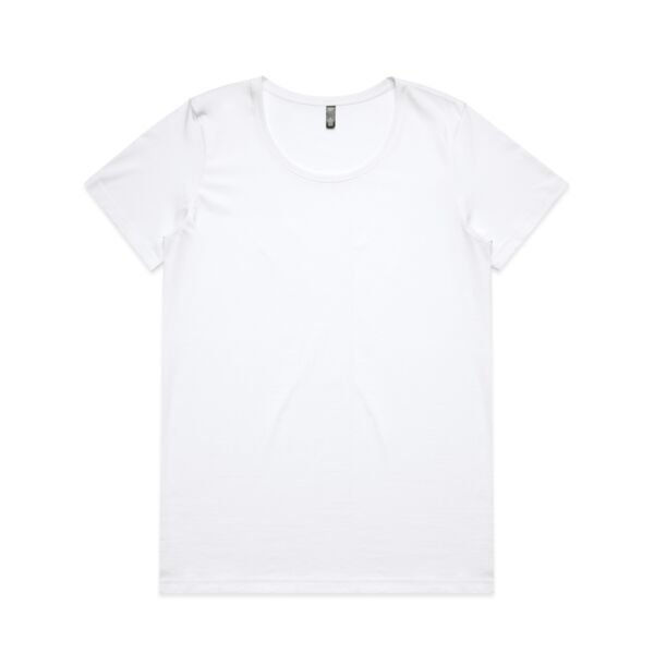 4019 Women's Maple Scoop Tee Thumbnail