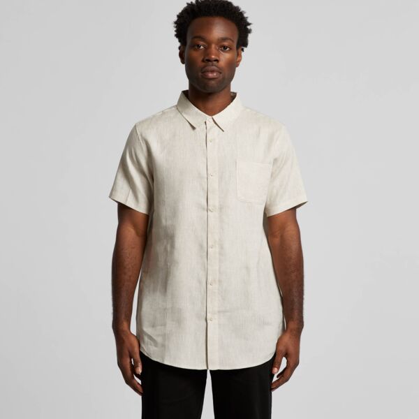 5420 Men's Linen S/S Shirt Thumbnail